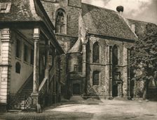 Freinsheim (Pfalz). Town Hall steps - Church 1931. Artist: Kurt Hielscher