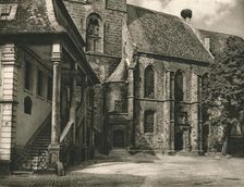 Freinsheim (Pfalz). Town Hall steps - Church 1931. Artist: Kurt Hielscher