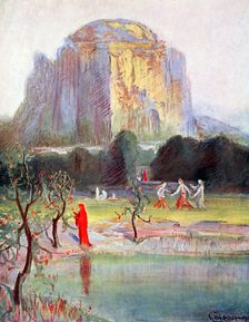 Freia's Garden 1906. Creator: Unknown