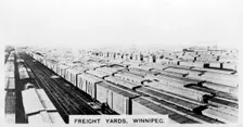 Freight yards, Winnipeg, Manitoba, Canada, c1920s