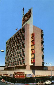 Fremont Hotel, Las Vegas, Nevada, USA, 1956