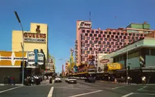 Fremont Street, Las Vegas, Nevada, USA, 1968