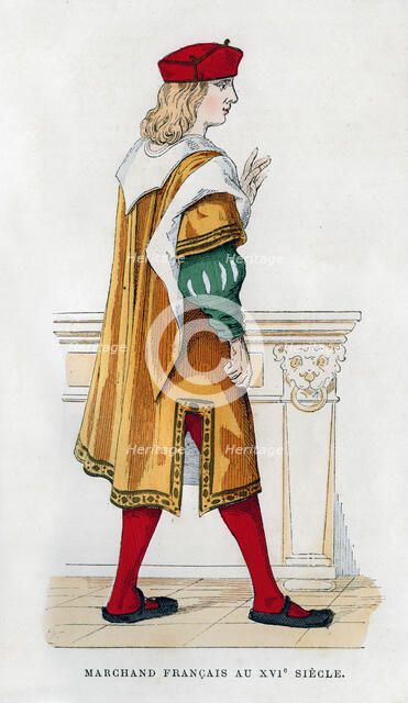 French merchant of the 16th century, (1882-1884). Artist: Unknown