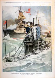 French naval exercises, 1908