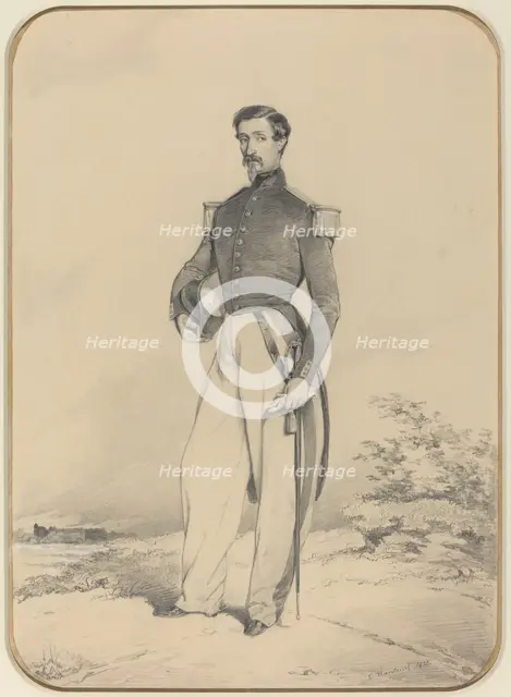 French Officer, 1852. Creator: Célestin Nanteuil.