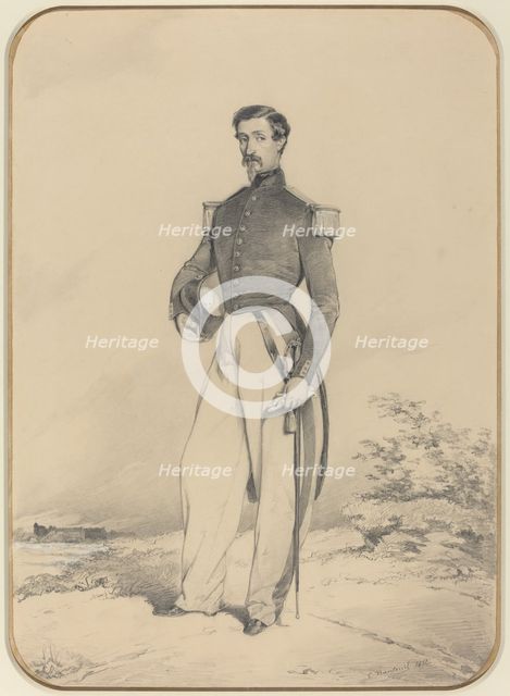 French Officer, 1852. Creator: Célestin Nanteuil.