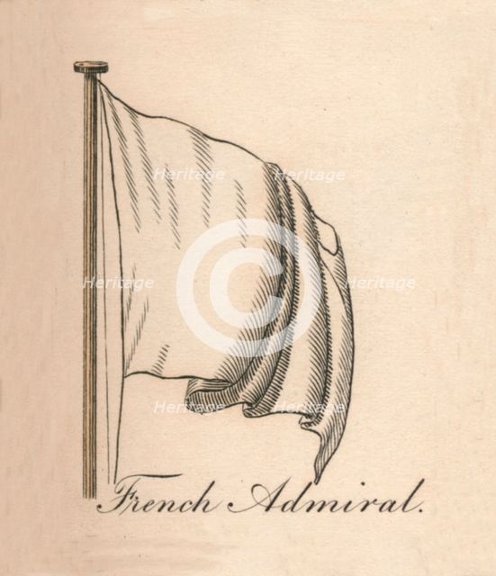'French Admiral', 1838. Artist: Unknown.