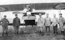 French air ace Adolphe Pegoud, 1914-1915