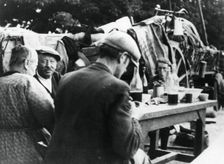 French and Belgian refugees, Rambouillet, France, 16 July 1940
