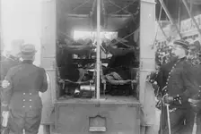 French Army Ambulance, between c1914 and c1915. Creator: Bain News Service