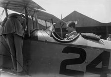 French [Army aviators], Mineola, between c1915 and c1920. Creator: Bain News Service