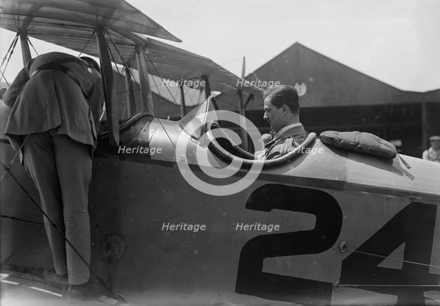 French [Army aviators], Mineola, between c1915 and c1920. Creator: Bain News Service.