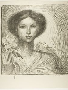 French art Exhibition in Krefeld, 1907. Creator: Theophile Alexandre Steinlen