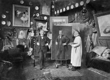 French artist Louis-Robert Carrier-Belleuse painting Doctor Boyen, 1906