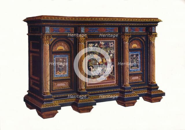 French Cabinet of Architectural Design, c1792, (1905). Artist: Unknown