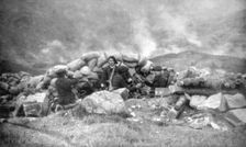 French Chasseurs Alpins fighting in Alsace, June 1915, (1926)