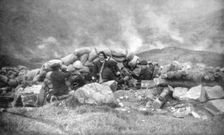 French Chasseurs Alpins fighting in Alsace, June 1915, (1926)