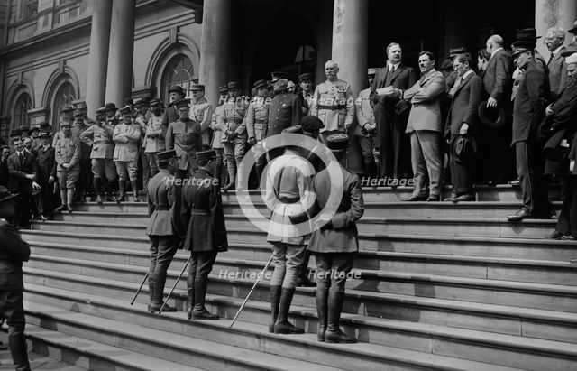 French chasseurs, between c1915 and c1920. Creator: Bain News Service.