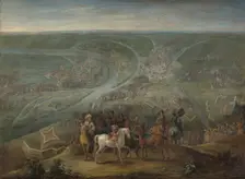 French Commanders at the Siege of Rheinberg, 1672, c.1675. Creator: Lambert de Hondt II
