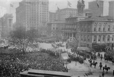 French Commission at City Hall, between c1915 and c1920. Creator: Bain News Service