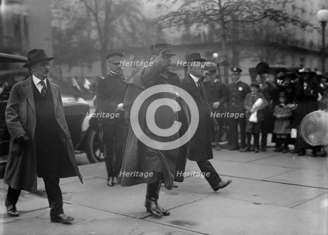 French Commission To U.S. Joffre, Joseph Jacques Cesare, Marechal of France, 1916, 1917. Creator: Harris & Ewing.