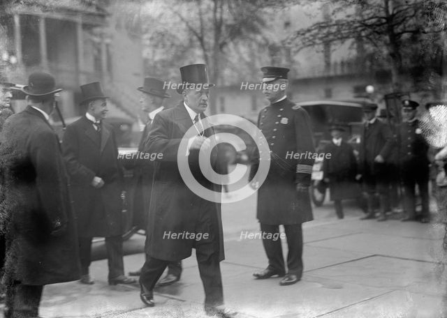 French Commission To U.S. - Viviani, 1917. Creator: Harris & Ewing.
