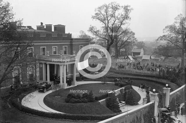 French Commission To U.S. - Residence of Henry White, Loaned To Commission, 1917. Creator: Harris & Ewing.