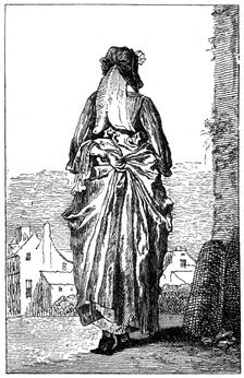 French Costume, (1885).Artist: Jean-Antoine Watteau