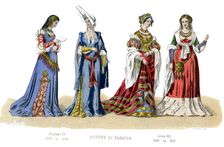 French costume: Charles VIII, Louis XII, (1882)