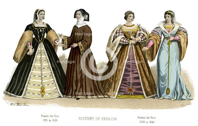 French costume: Francis I, (1882). Artist: Unknown