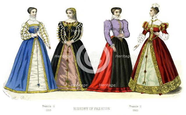 French costume: Francis II, (1882). Artist: Unknown