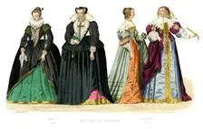 French costume: Henry IV, Louis XIII, (1882)