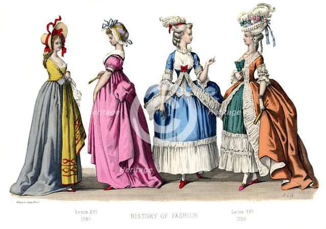 French costume: Louis XVI, (1882). Artist: Unknown