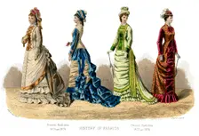 French costume: Present Fashions (1882)