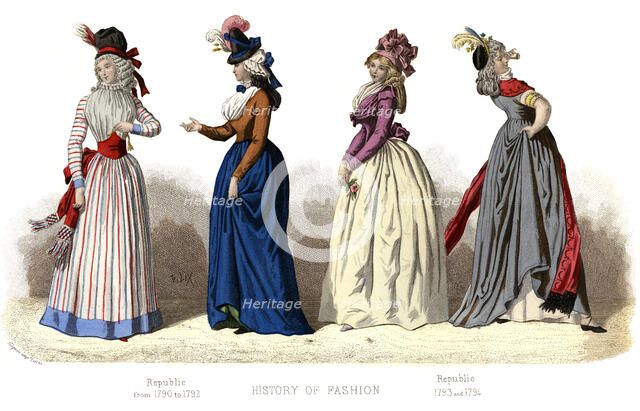 French costume: Republic, (1882). Artist: Unknown