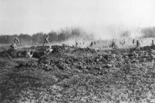 French counter-attack between the Somme and the river Oise, Picardy, France, 1918