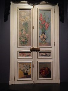 French Door, Paul Durand-Ruel's Grand salon at Rue de Rome, 1883