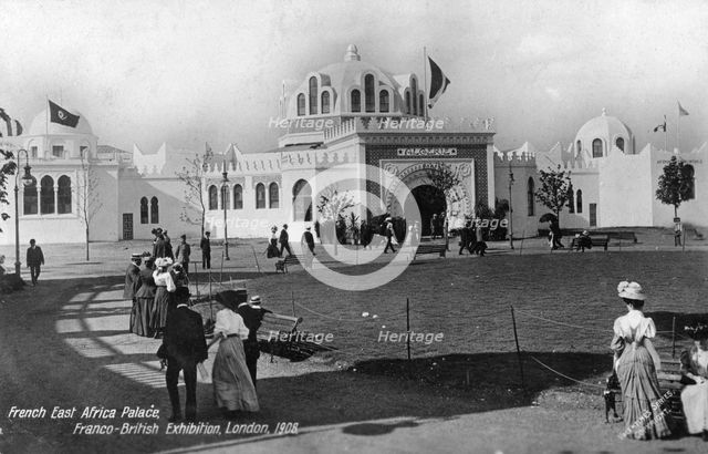 French East Africa Palace, Franco-British Exhibition, London, 1908. Artist: Unknown