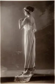 French Fashion Photograph, c.1895. Creator: Reutlinger
