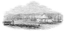 French fleet off Tangier, 1844. Creator: Unknown