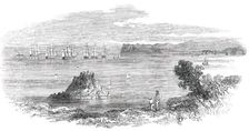 French Fleet in Torbay, 1850. Creator: Unknown