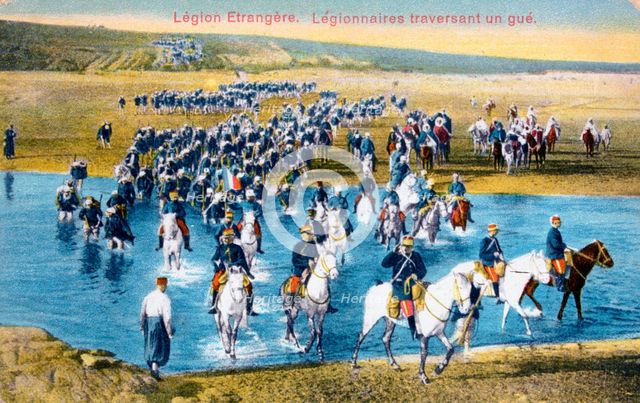 French Foreign Legion, Morocco, c1900. Artist: Unknown