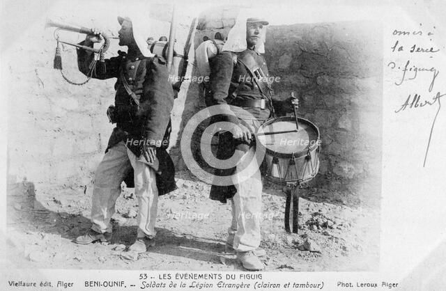 French Foreign Legion, Beni Ounif, Algeria, 1904. Artist: Unknown