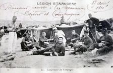 French Foreign Legion, Sidi Bel Abbes, Algeria, 1910. Artist: Boumendil
