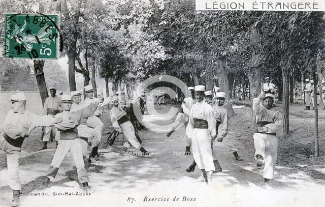 French Foreign Legion, Sidi Bel Abbes, Algeria, 1910. Artist: Unknown