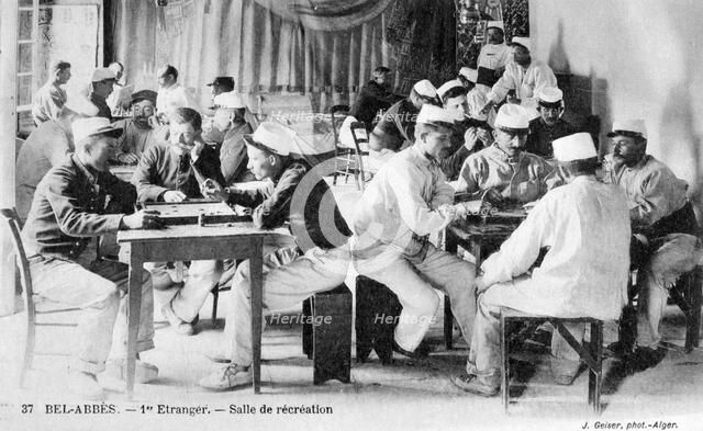 French Foreign Legion, Sidi Bel Abbes, Algeria, 20th century. Artist: Unknown