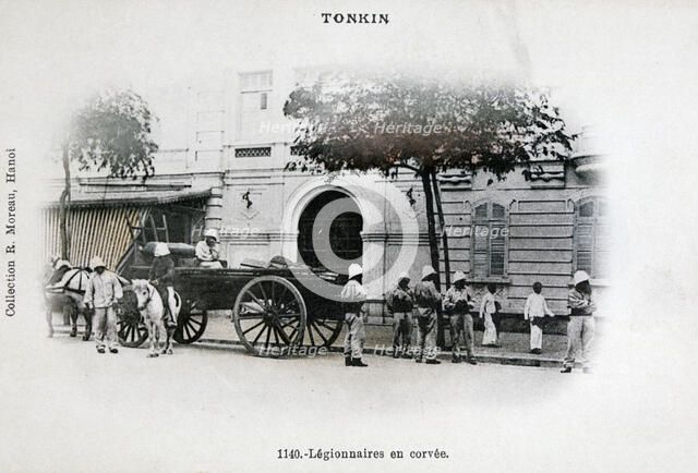 French Foreign Legion, Tonkin, French Indochina (Vietnam), 20th century. Artist: Unknown