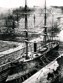 French frigate, l'Armide 1867