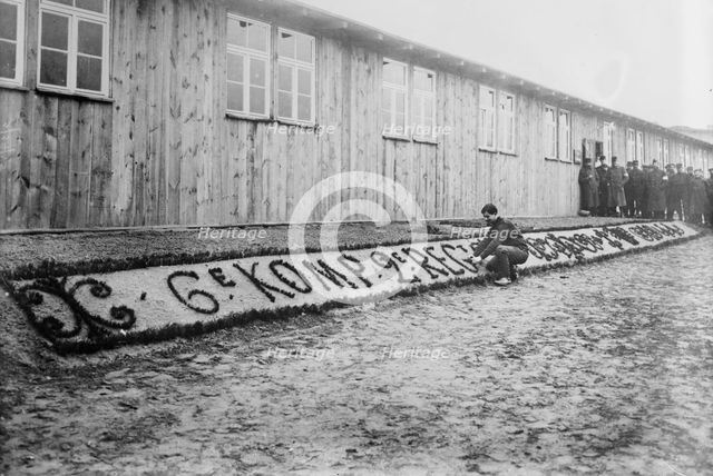 French gardener, Prison camp, Zossen, 24 Feb 1915. Creator: Bain News Service.
