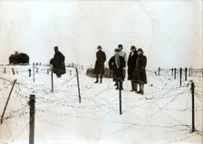 French General touring the Maginot Line, c1935-c1940. Creator: Unknown
